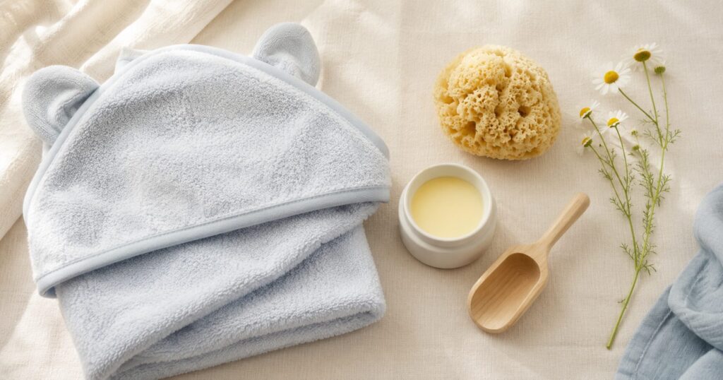A Gentle Family Guide to Baby Bathtime - Bear Basics